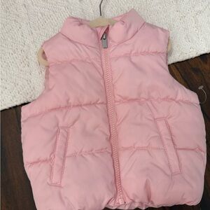 Pink Puffer Vest